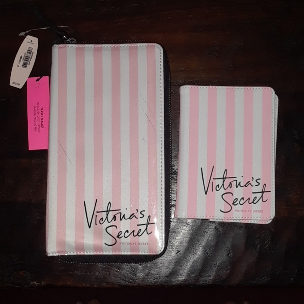 BNWT Victoria's Secret Travel Wallet & Passport